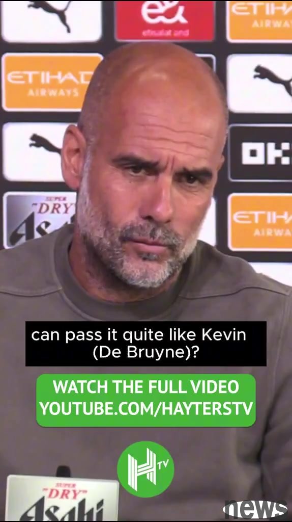 Messi 🤣 Guardiola: Messi is the best passer with me, and De Bruyne ranks second