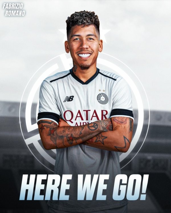 Here We Go! Romano: 33-year-old Firmino leaves Jeddah nationals and joins Qatar Sard