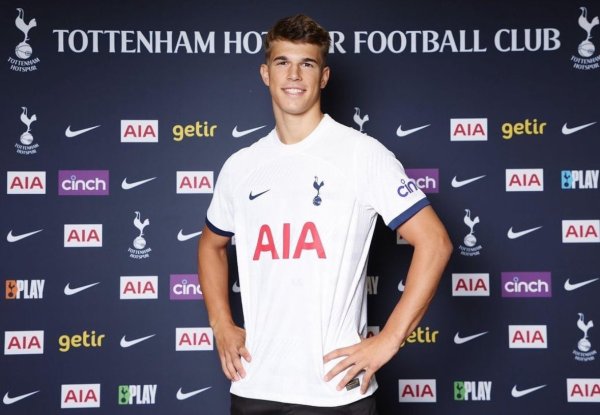Romano: Tottenham 18-year-old central defender Vuskovic will join Hamburg on loan, no buyout option
