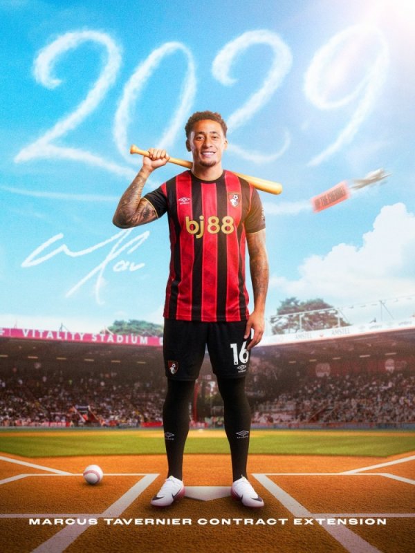 Official: Bournemouth renews contract with winger Tavenier until 2029