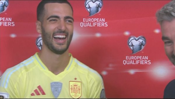 Merino: I helped me as a guest center at Arsenal, and I have luck and no matter how I shoot