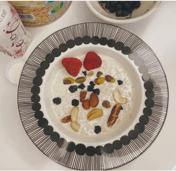 Soft slimming figure...Sui Tang opens a super healthy breakfast like this