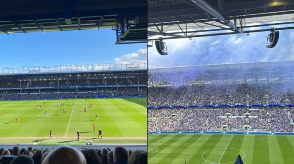 🧐What is the difference? Everton official showcases the comparison of the vision of the old and new stadiums
