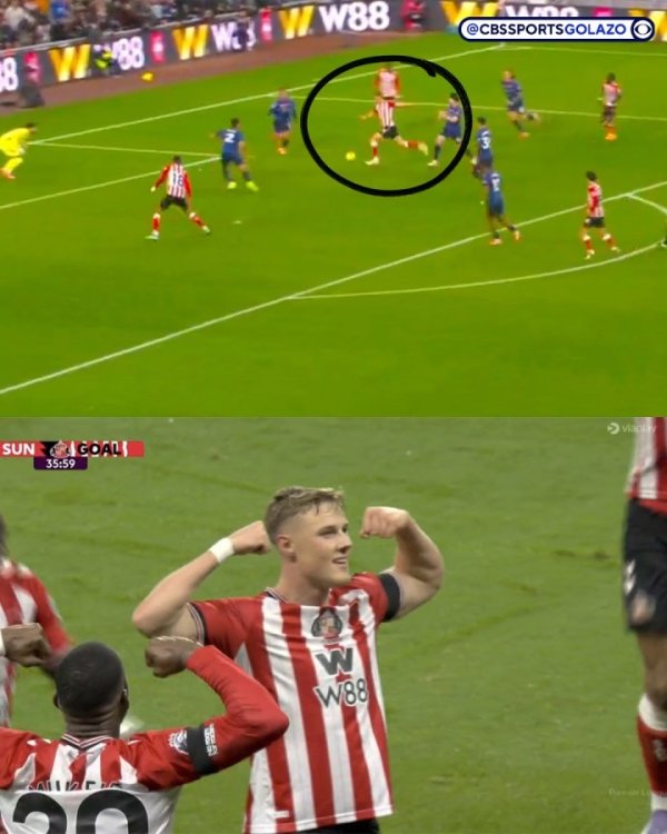 Ballard is the fourth player to score against the Gunners in the Premier League this season, comparable to Sobo, Haaland and Walter Mader